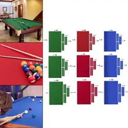 7ft/8ft/9ft Billiards Pool Tablecloth with Cushion Strips Snooker Cloth Felt Premium Billiard Table Cover Snooker Cloth Felt Set