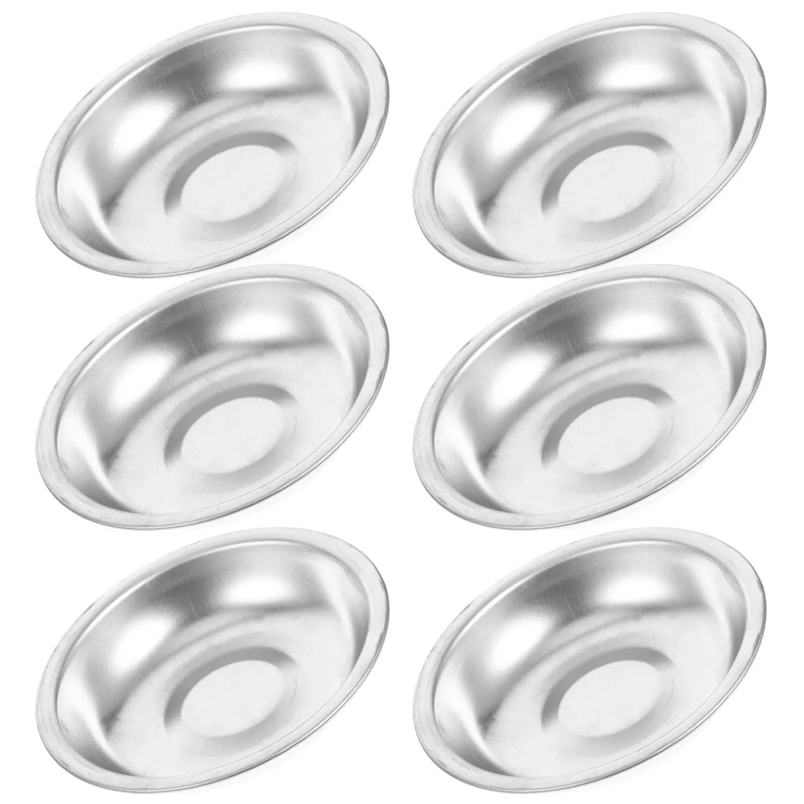 

Набор из 6 больших палитр из нержавеющей стали для смешивания красок: акриловых, эмалевых, масляных. Идеально для художников и любителей рисования.