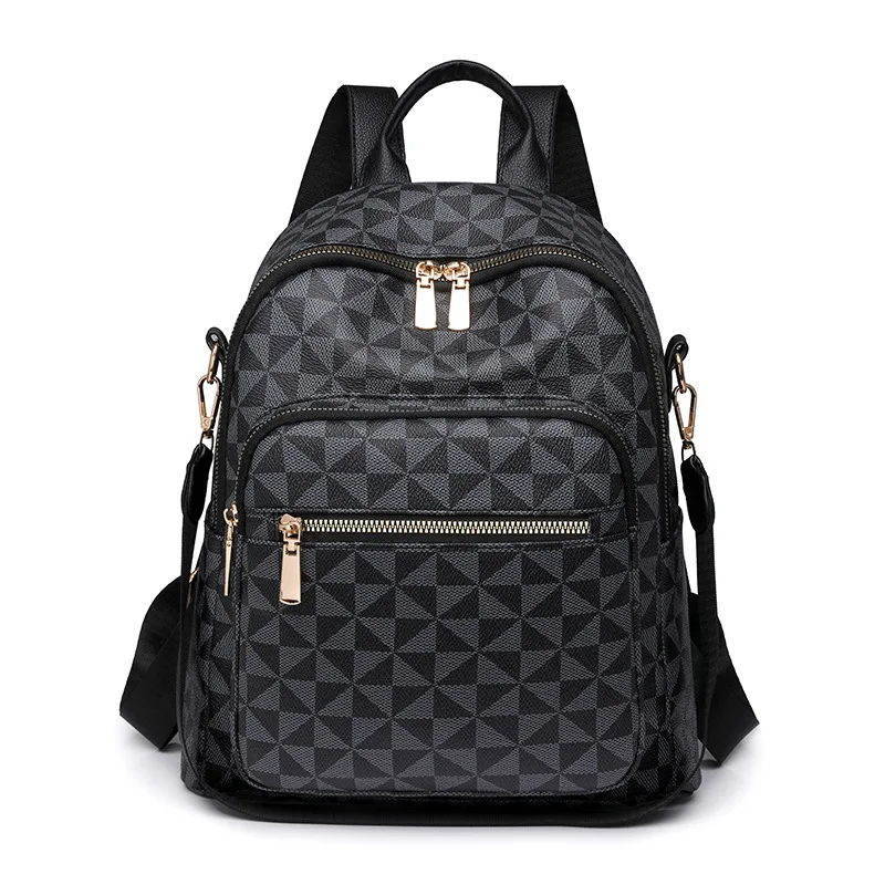 Mochila con estampado de molino de viento retro, mochila ligera impermeable de gran capacidad con almacenamiento multicapa, se puede usar como bolso de hombro, bolso cruzado o bolso de mano para ir al trabajo y para estudiantes
