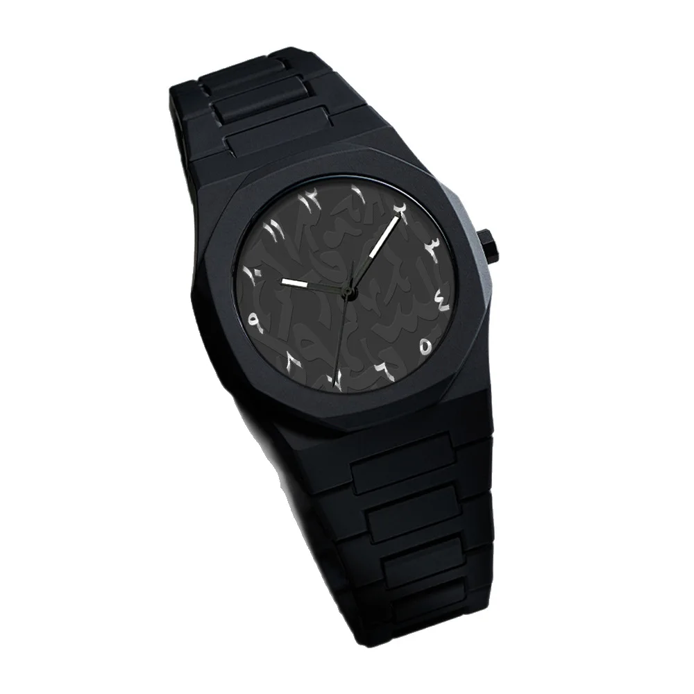 นาฬิกาข้อมือผู้ชาย UTHAI D01 สไตล์ตะวันออกกลาง ลำลองและทันสมัย กันน้ำสำหรับชีวิตประจำวัน นาฬิกาควอตซ์สำหรับเล่นกีฬา ของขวัญสำหรับผู้ชาย