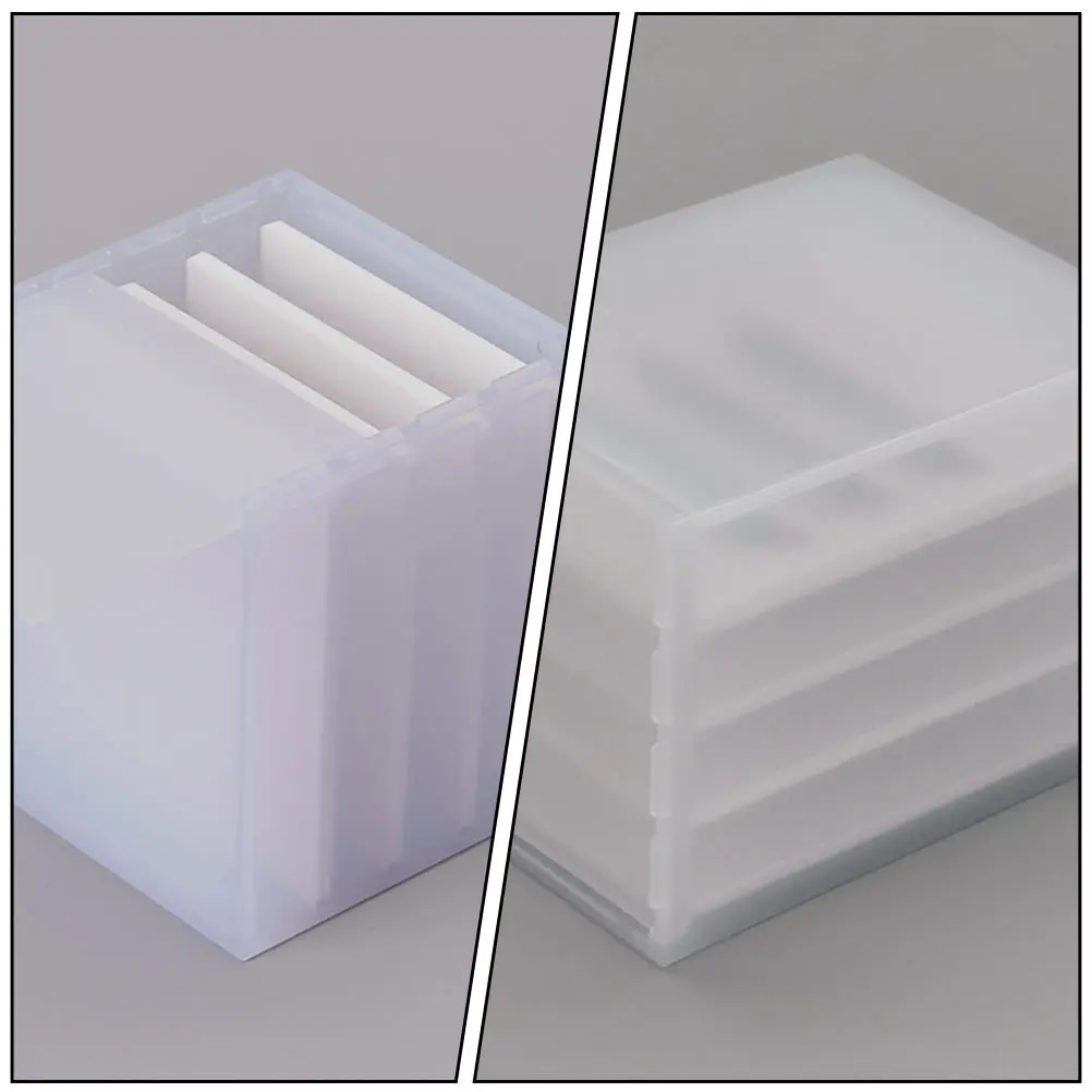 1Pcs Eyelash Storage Box Multi-Layer Stand Drawer Acrylic Organic Glass Lash Display Case Makeup Organizer False Eyelash Holder