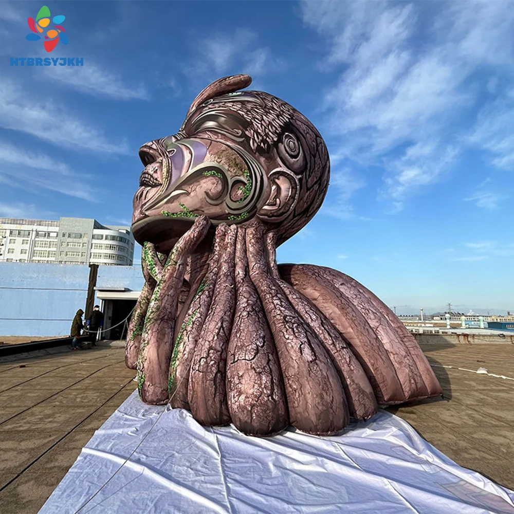 อุโมงค์ลมเป่าลมธีมป่าแห่งเทพแห่งต้นไม้ ขนาดใหญ่ น่าทึ่ง สำหรับตกแต่งเวทีงานรื่นเริง