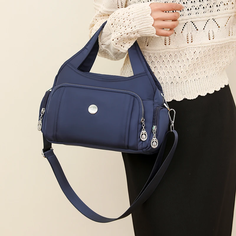 

Новая большая вместительная сумка-оксфорд через плечо, сумка через плечо для повседневного женщин, сумка для женщин, сумка для женщин, сумка для основы femme