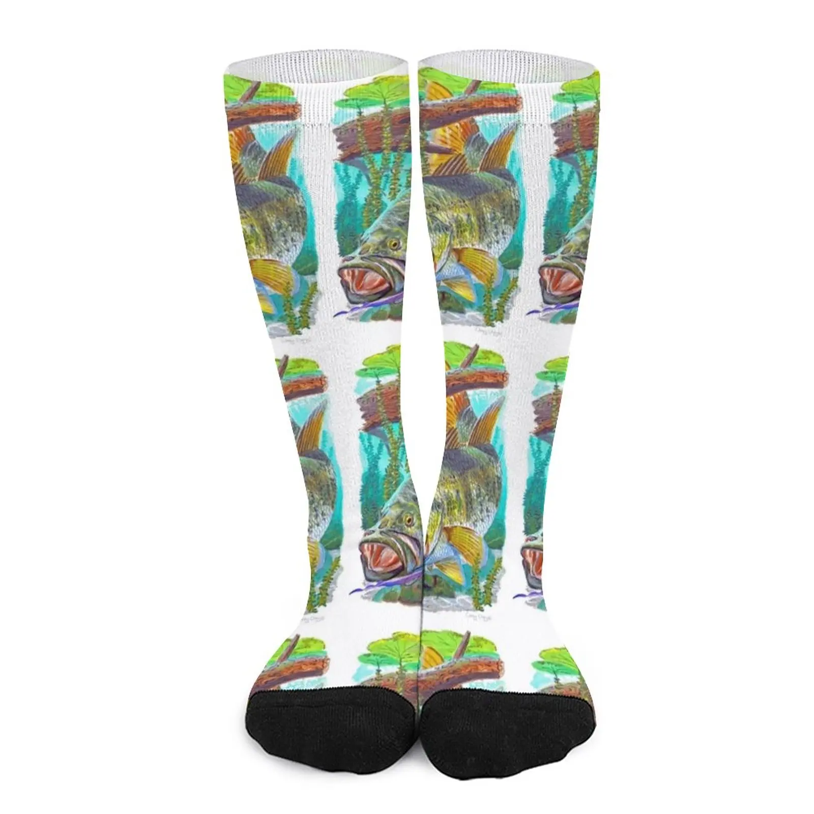 

Largemouth Bass Socks custom socks funny socks for Women sport socks Running socks man