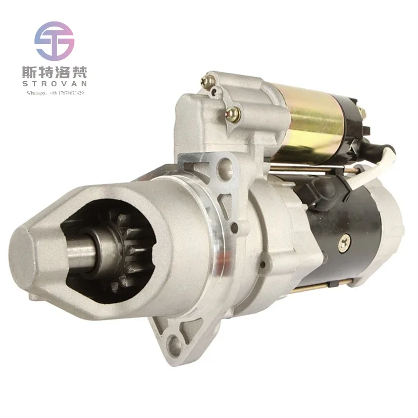 

New Starter Motor Compatible With Mitsubishi Fuso Truck MITSUBISHI FUSO 305 310 320 355 24V 6kw 13T CR M4T95081