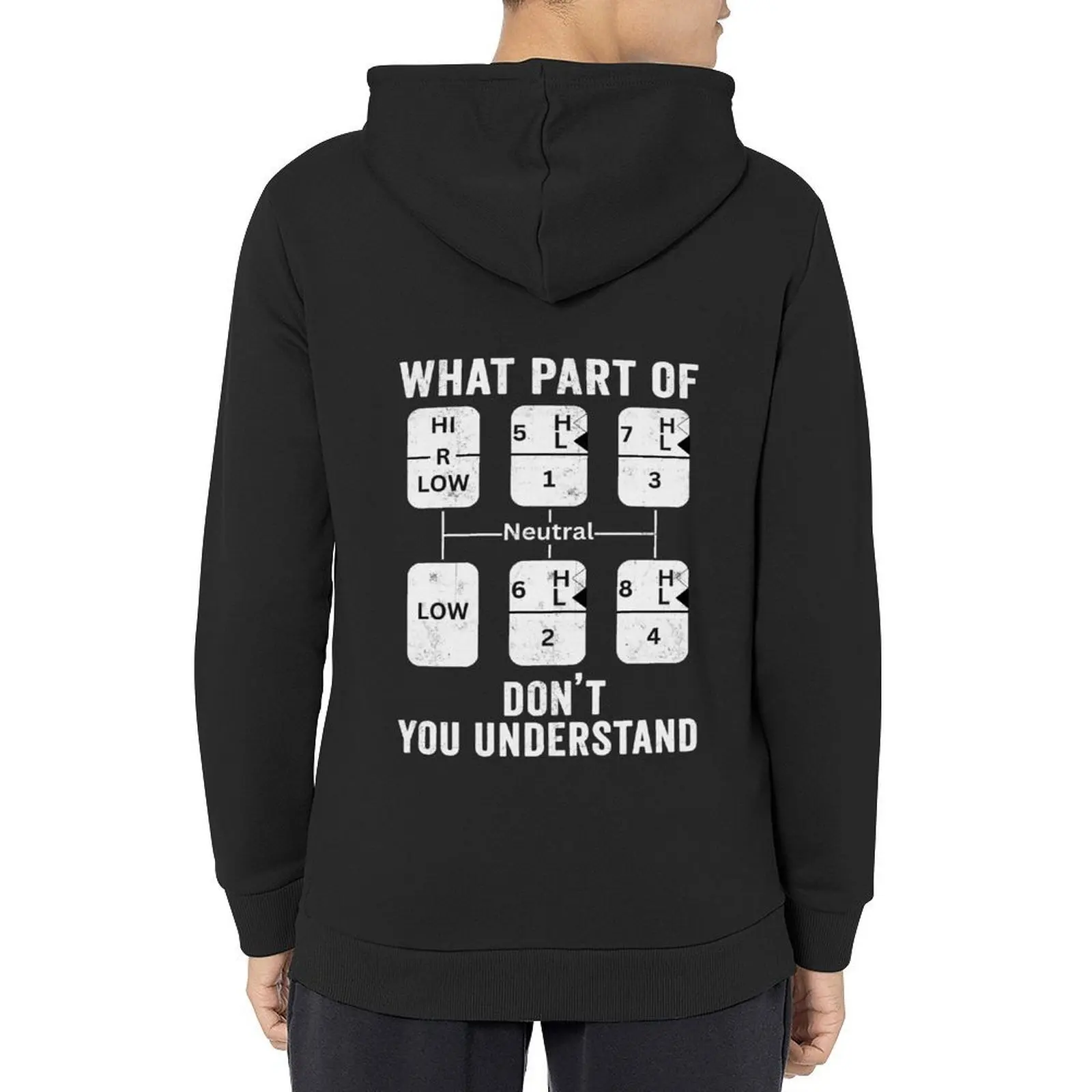 

Truck Driver Gifts for Trucking Dads - Vintage Trucker Hoodie blouse men wear graphic t shirts men new in hoodies & sweatshirts