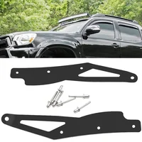 Soportes de barra de luz LED curvada de 42 pulgadas, portaequipajes para Toyota Tacoma 2005-2015, soporte de barra de luz recta de 40 pulgadas para 4runner 2003-2009