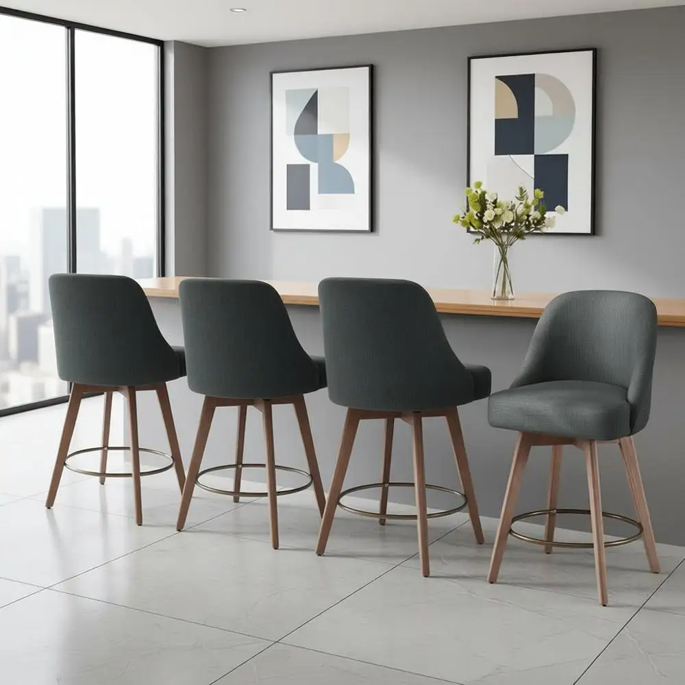 Modern Set Of 4 Swi… - image