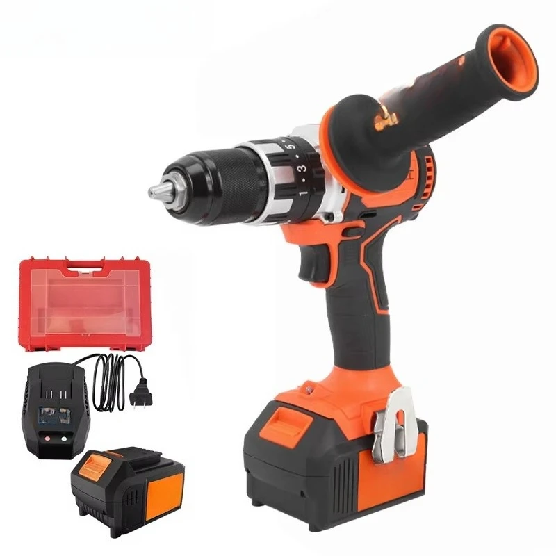 20v Adjustable Speed Cordless Power Drill Lithium Electric Impact Drill Dual Speed Drill