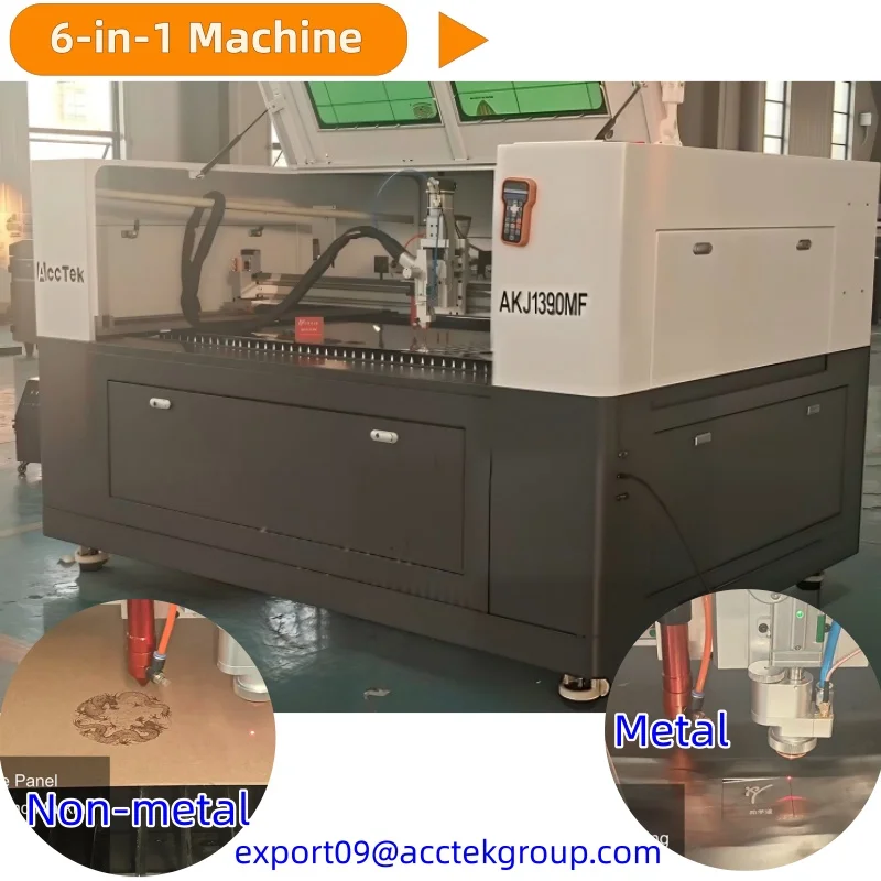 Multi-Functional Laser Cutter for Both Metals&Non-metals 1200w All in One Laser Marking Welding Cleaning Tools 1500w