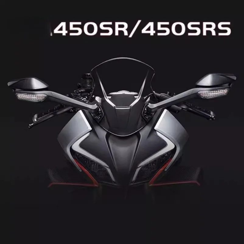 Motorcycle Rear View Mirror Left Right Rearview For CFMOTO 450SR CF450SR CF400-6 Reversing mirror