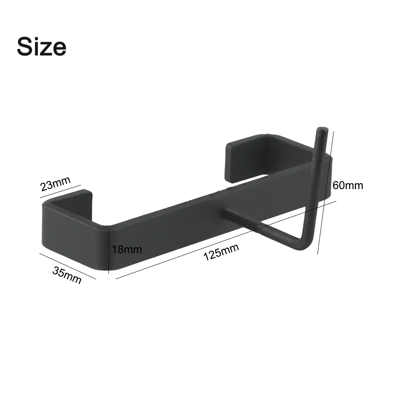 

Adjustable Deck Post Anchor Base Suitable for Standard 4 inch Concrete Foundation Sturdy Steel Construction Package