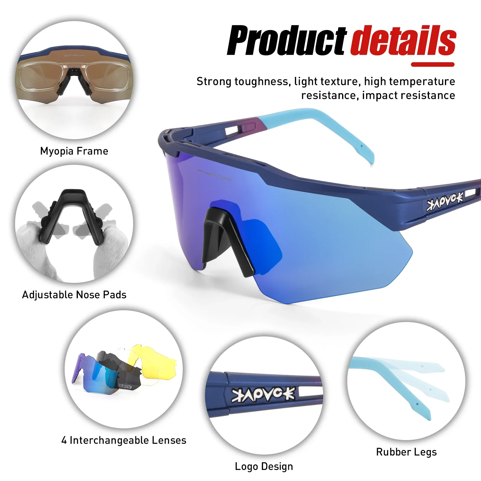 Luxury Brand Bike Sports Cycling Glasses Road Polarized Cycling Sunglasses Men Women UV400 Outdoor Bicycle cycling Sunglasses