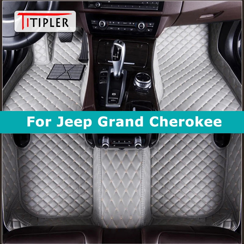 

TITIPLER пользовательские автомобильные коврики для Jeep Grand Cherokee авто ковры аксессуары для ног Coche