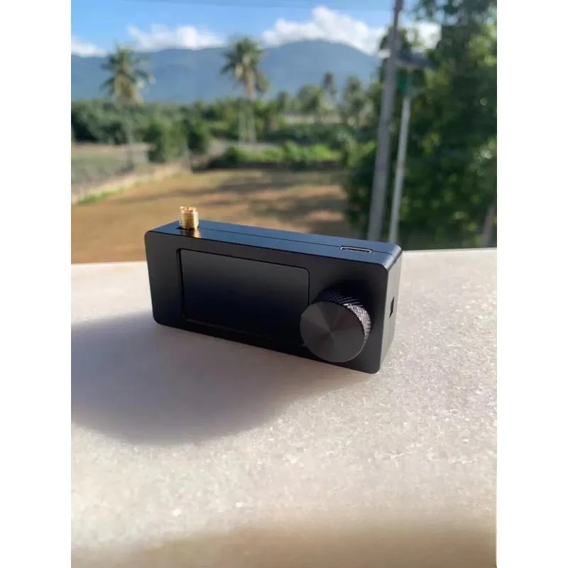 SI4732 Mini Radio CNC Aluminum Case Portable AM FM SW Receiver DSP Digital Tuner Compact Metal Shell for Outdoor Travel Hobby