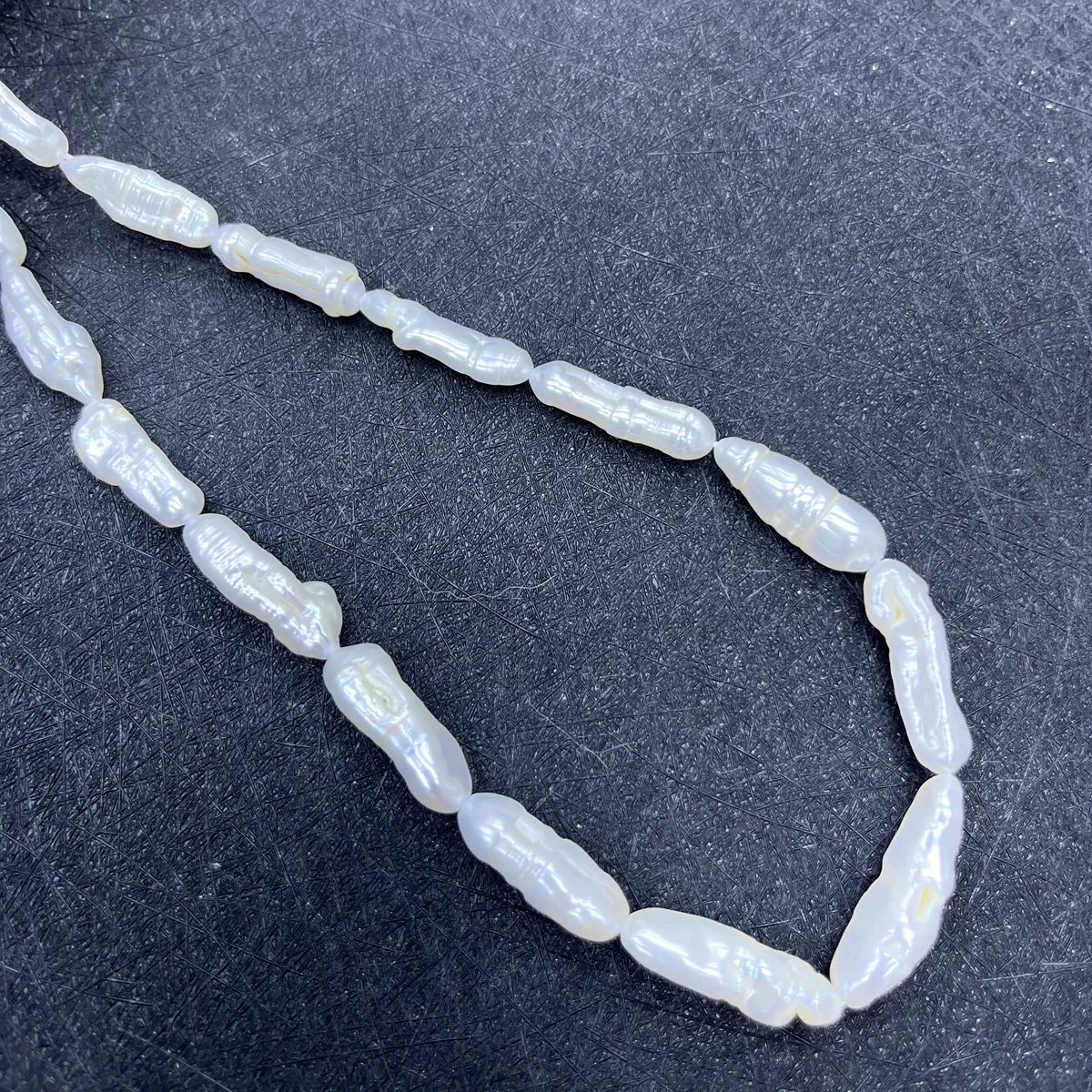 

8x25mm AAAA Natural Freshwater Long Strip Shape Baroque Pearl Bead Jewelry Make DIY Necklace Bracelet Accessories Gift Wedding