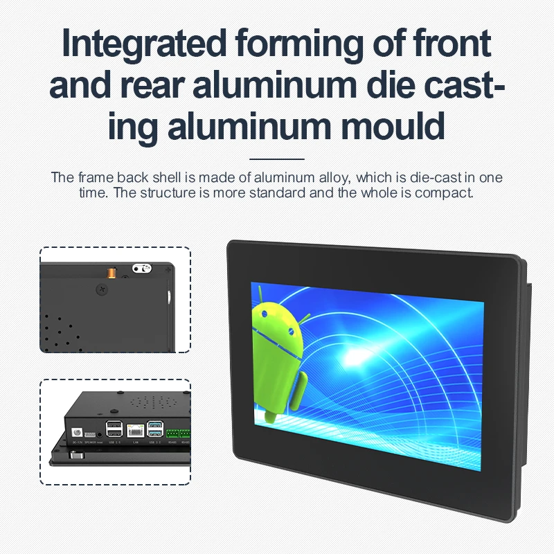 أندرويد لوحة الكمبيوتر 7 10.1 بوصة Lcd أندرويد لوحة اللمس الكمبيوتر الصناعية Ip65 مقاوم للماء أندرويد لوحة الكمبيوتر مع Gpio 4g للكشك