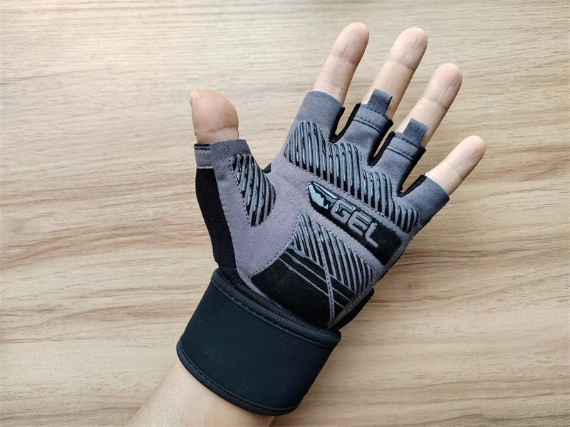 Gym Gloves Bodybuilding Powerlifting Dumbbell Pull Ups Workout Fitness Gloves Strength Training Gym Accessories S9e162dbcd385448da41a187b0d960fe38