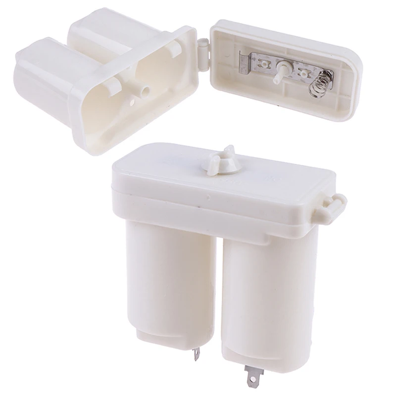 1PCS Double Compartments Battery Box for Gas Water Heater Accessories Parts Universal Plastic Double Battery Case