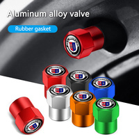 4Pcs Car Wheel Tire Valve Stem Caps Styling Anti-Wheel Stems For Alpina B7 B6 D4 D5