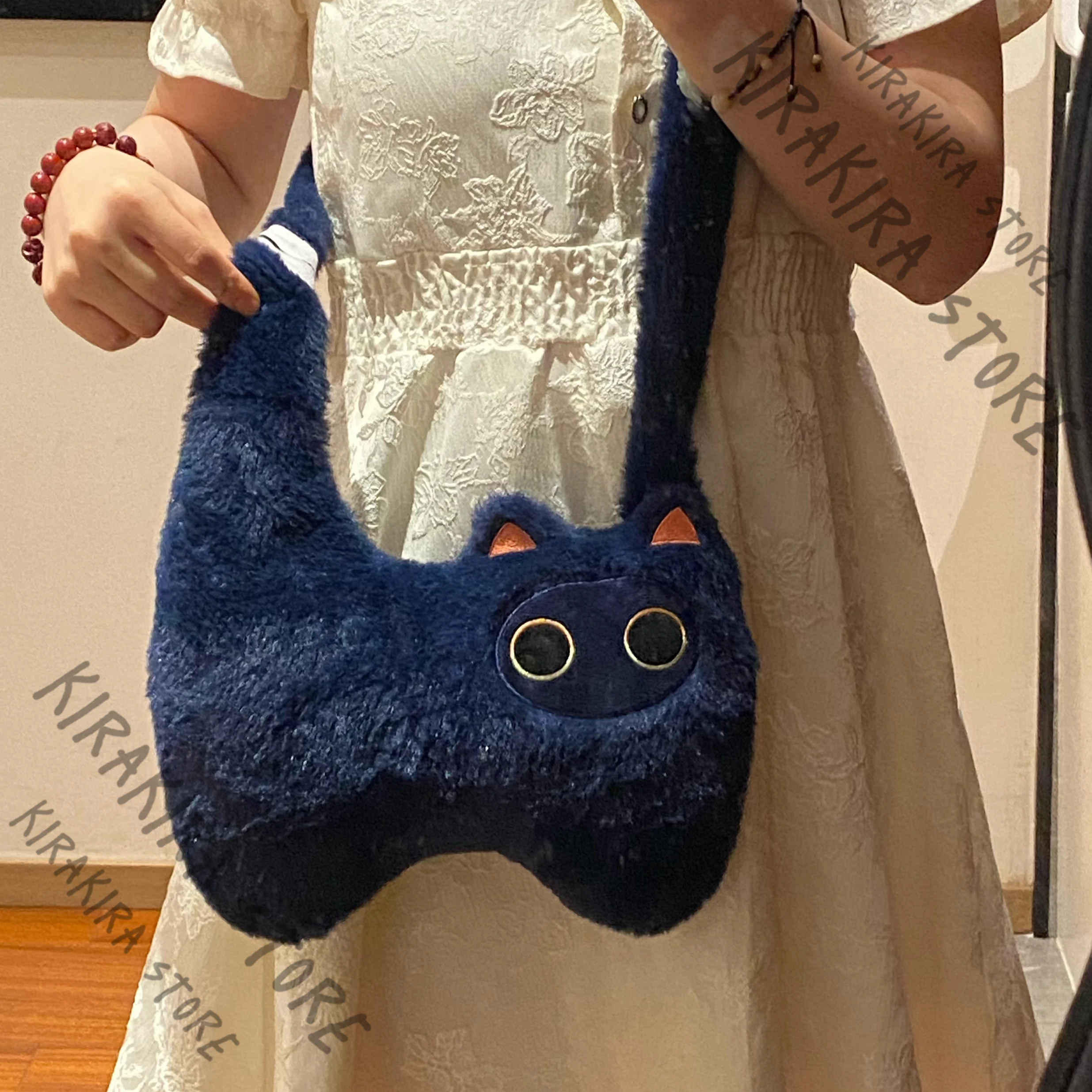 هونكاي: ستار السكك الحديدية بليد 30 سنتيمتر القطن حقيبة ساع أنيمي حقيبة كتف واحدة kawaii تأثيري حقيبة Crossbody الحلي هدية