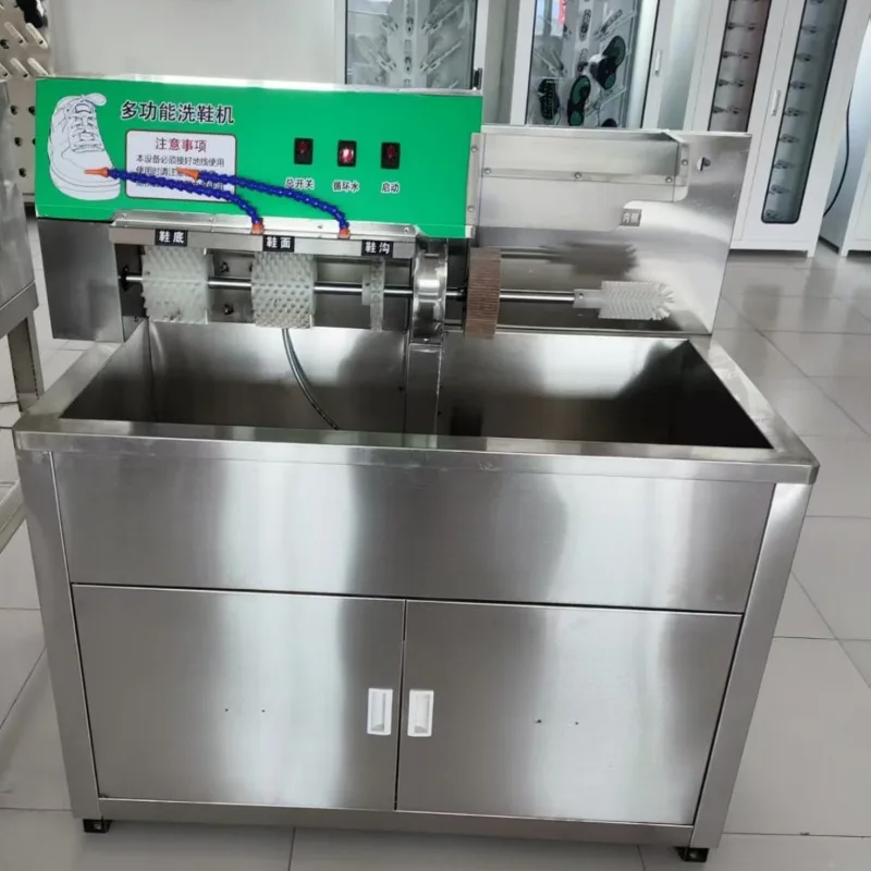 Commercial multi-function semi-automatic shoe washing machine shoe cabinet equipment intelligent shoe machine