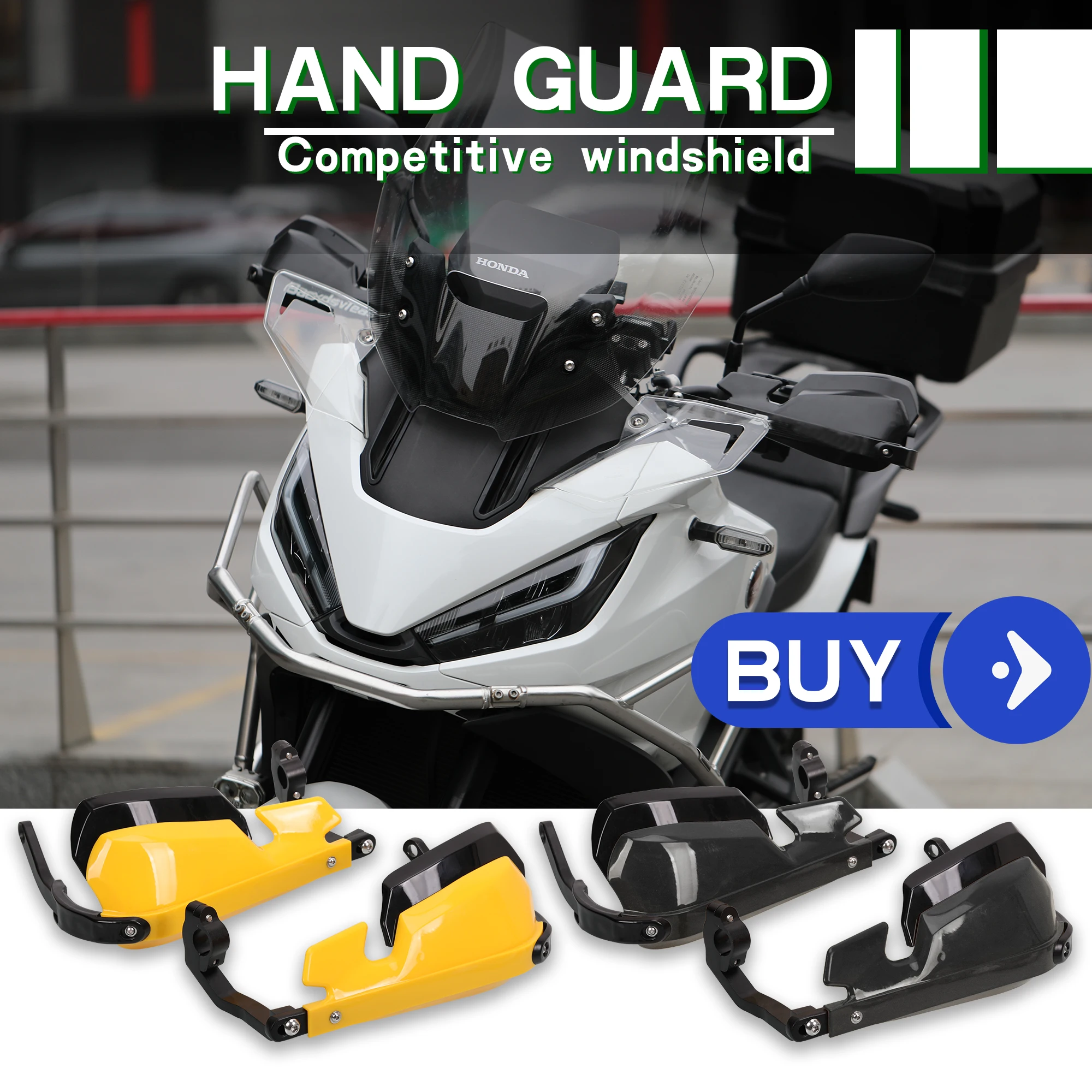 

Motorcycle new aluminum alloy Handguard Shield Hand Guard Protector Windshield For HONDA NT1100 CRF1100L NT 1100 CRF 1100L
