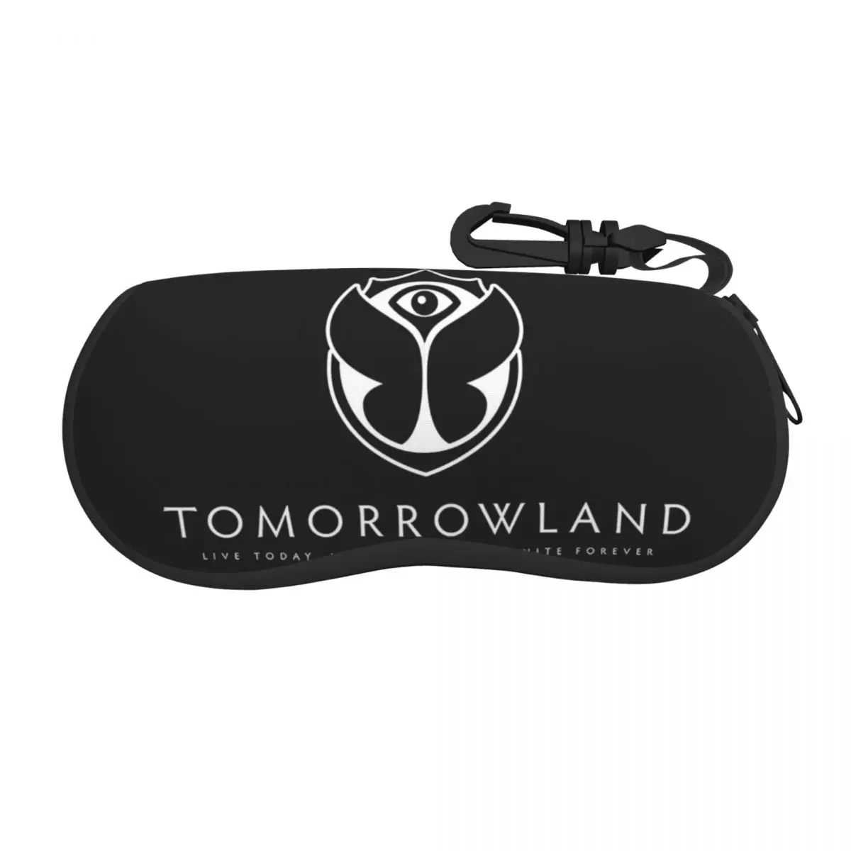 Custom Tomorrowland Belgian Electronic Dance Glasses Case Portable Music Festival Shell Eyeglasses Case Sunglasses Box