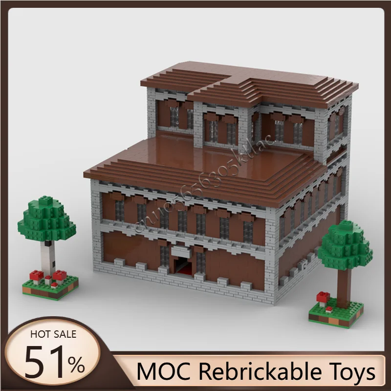 

5094 PCS Town Buildings Woodland House Brick Series MOC Technology Brick Children's Learning Puzzle Assembly Toy Christmas Gift