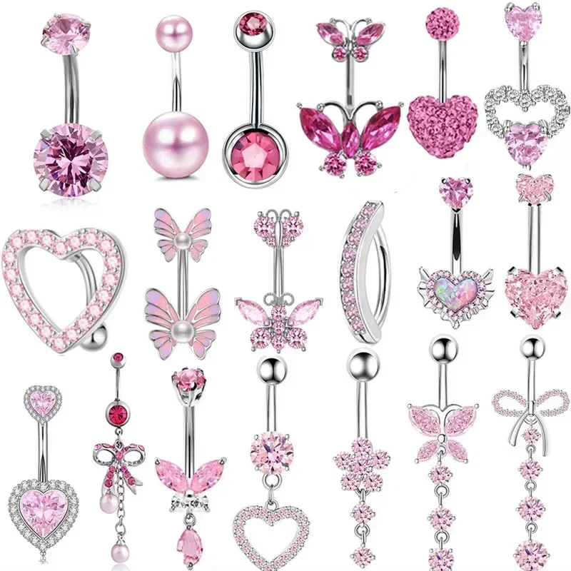 1-шт-кольца-для-пупка-с-розовой-короной-ювелирные-изделия-из-нержавеющей-стали-сердце-пирсинг-пупка-штанга-кристаллы-милые-кольца-для-пупка-для-женщин-и-девочек