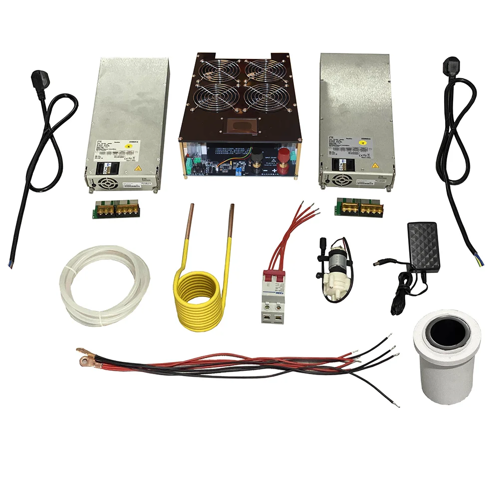 5KW Induction Heating Machine for High-Temperature Melting Welding Quenching And Annealing - Suitable for Gold Silver Copper And
