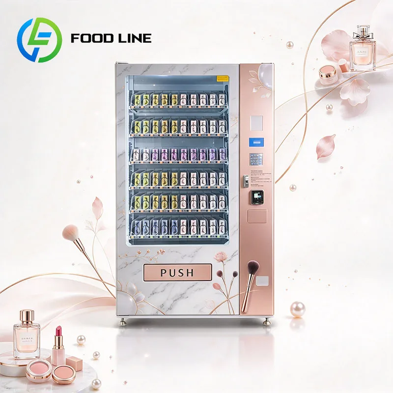 Beauty Vending Machine Makeup Vending Machine Cosmetics Retail Lipstick Eyeliner Powder Self Service Customized