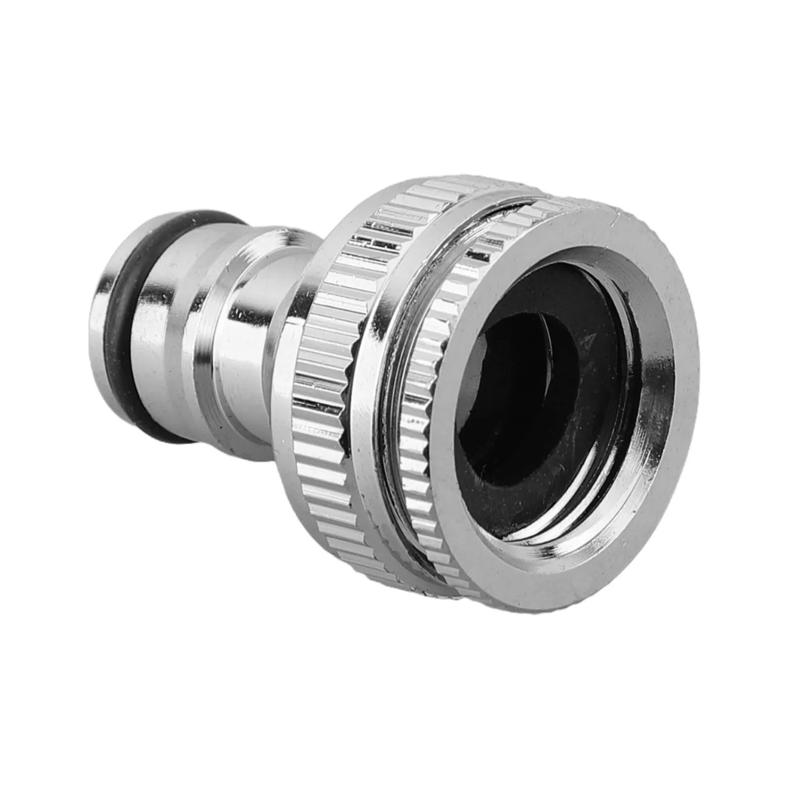 Install Threaded Chrome Brass Hose Tap Connector Note Package Content Silver Pressure Washer Hose Adaptor Coupling