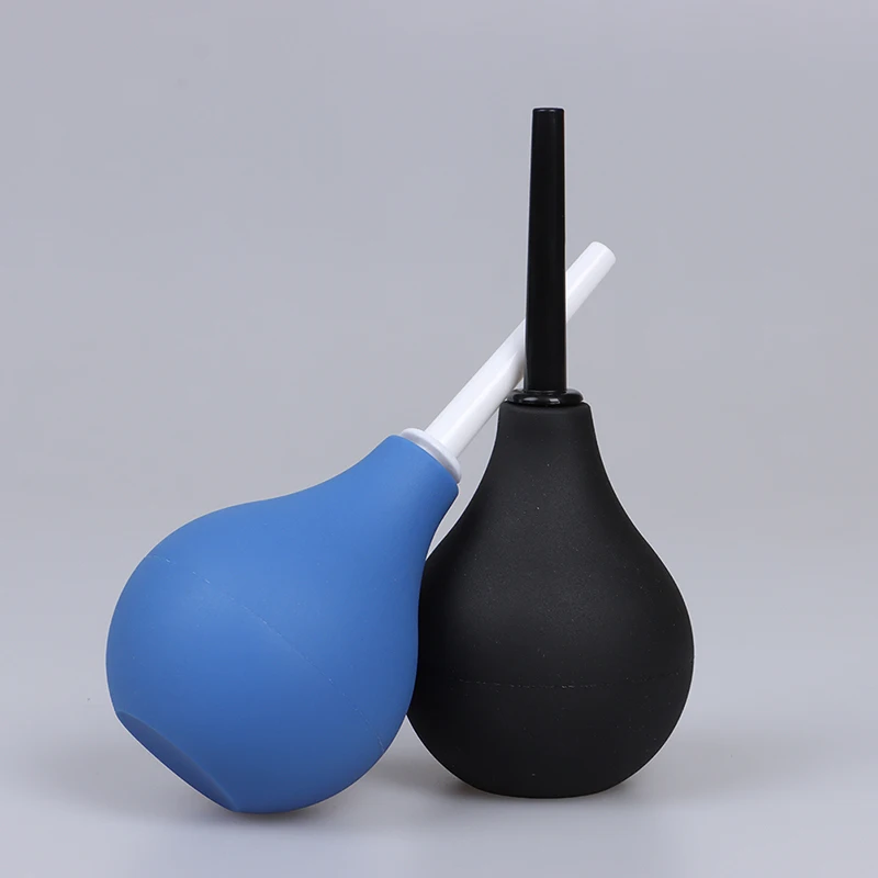 Feel Silicone Bulb Enema Anal Clean Liquid Bottle Douches enemator Cozy