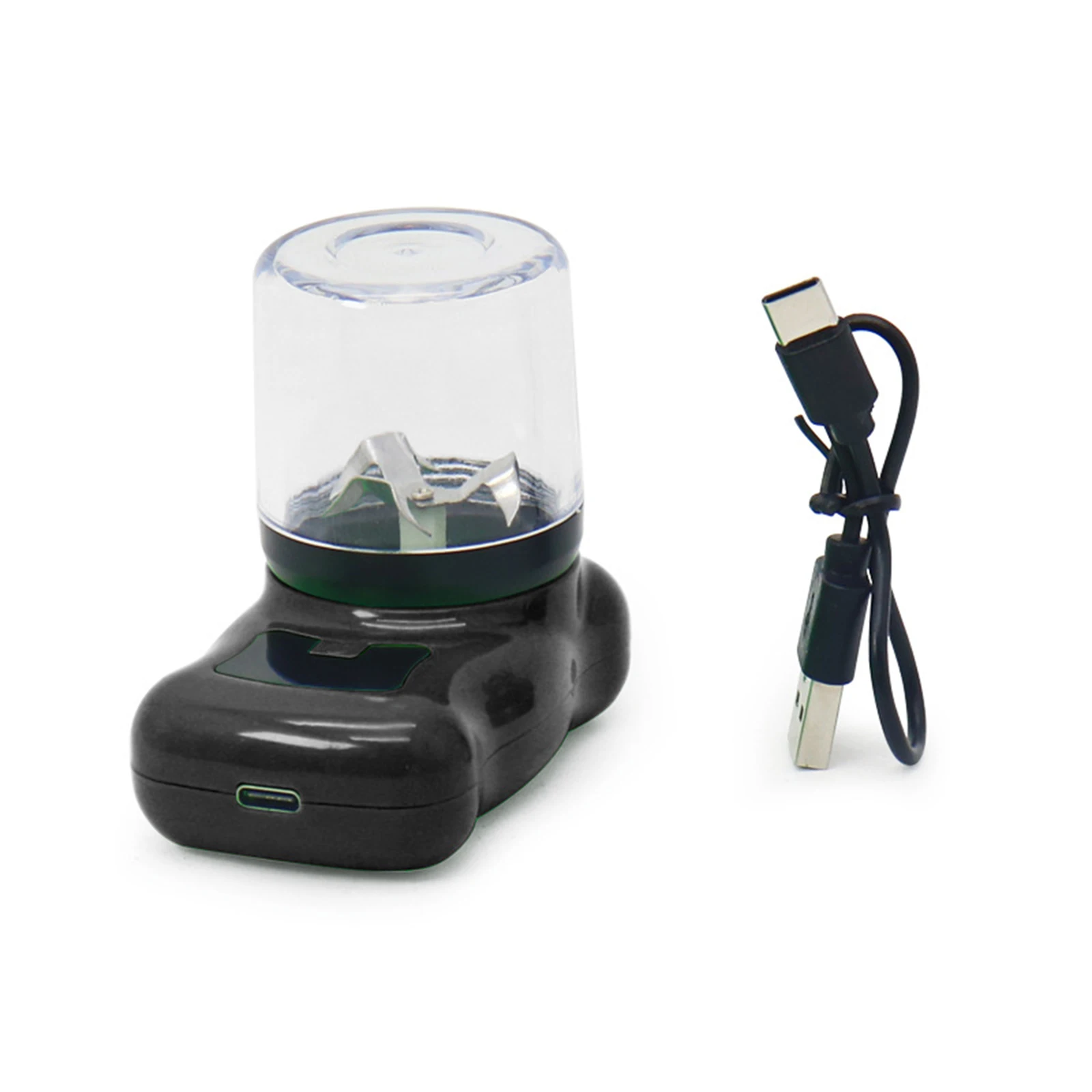 1pc, Electric Grinder, Spice Grinder, Grinding Machine, Herb Grinder, Spice Crusher, Kitchen Supplies, With Digital display, Typ