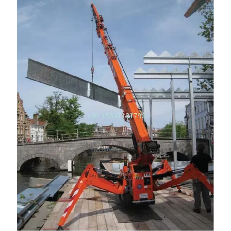 YG Building Construction Spider Crane Machine Portable Mini Lifting Crawler Type Lift Spider Crane Machine Manufacturer in China