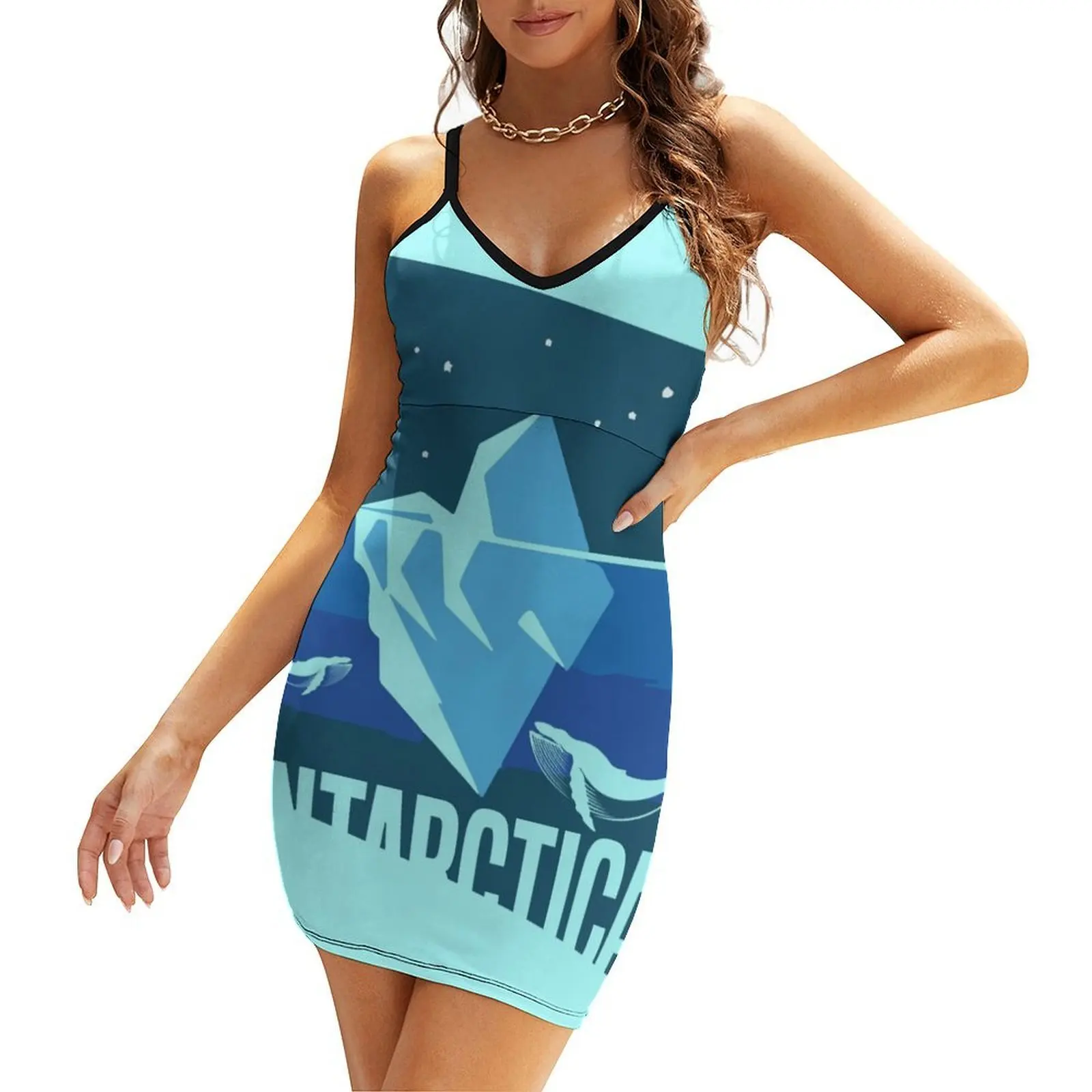 

antarctica Sling Dress dresses for special events summer dresses womens 2025 Female dress dresses for womens 2025