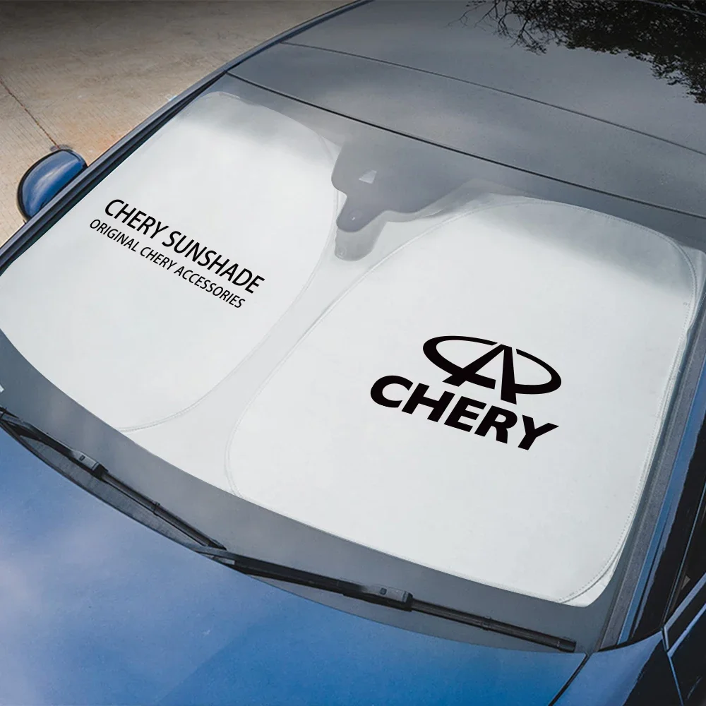 Flodable Car Front Windshield Sunshade Cover Car Accessories For Chery Tiggo 7 2 3 4 5x Kimo Qq6 s21 Qq3 Brakes s11 A3 A5 Indis
