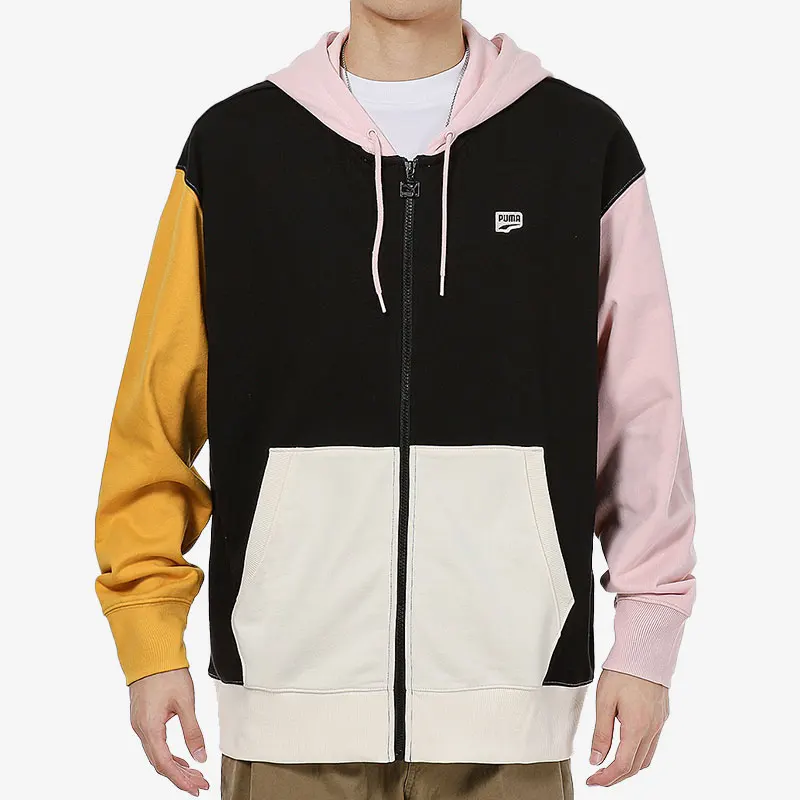 

PUMA подлинный сезон новая мужская спортивная повседневная свободная куртка с капюшоном 532679-01