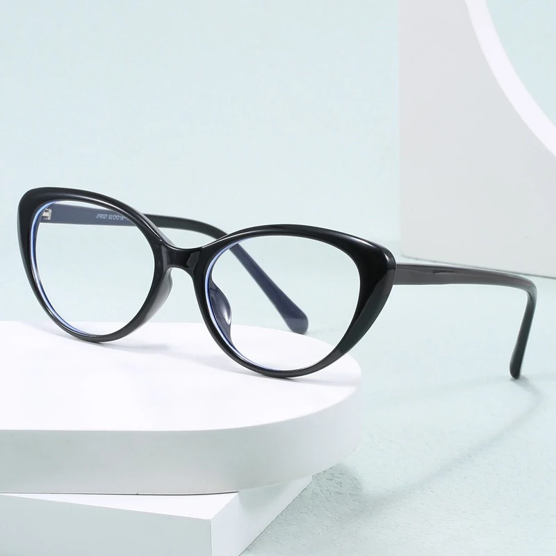 

​​2025 Cat Eye Blue Light Glasses, Retro Luxury Oversized UV400 Fashion Unisex Face Slimming Street Style​​