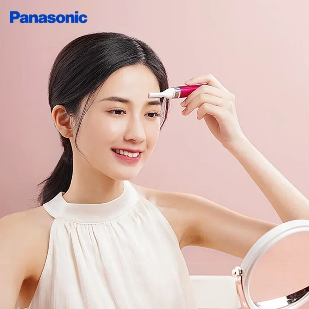 Panasonic Electric Eyebrow Trimmer Razor Multi-functional Hair Removal Device Gift for Girls Birthday Grooming Essential