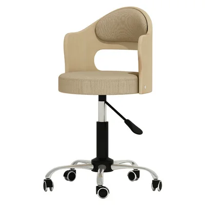 Profesjonalny zestaw mebli do salonu kosmetycznego: drewniane krzesło, stół do manicure, wyposażenie do salonu, wyprzedaż.