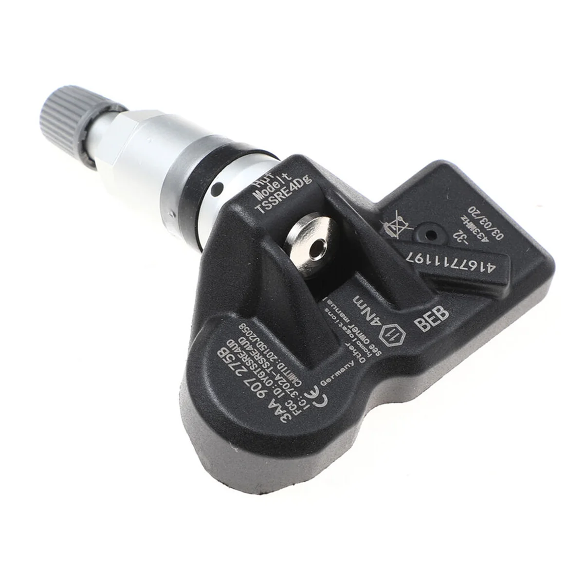 1/4 قطعة استشعار ضغط الإطارات ل Volkswagen CC 2012-2017 Volkswagen Passat 2010-2014 VW Passat CC 2008-2018 VW Tiguan 2007-2015 #6