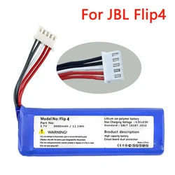 3.7v Battery For JBL Flip 4 Flip4 3000mAh Rechargeable Battery GSP872693 01 For JBL Speaker Flip 4 Flip4 Special Edition Bateria