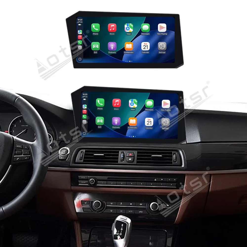 Exclusive Carplay For BMW 5 Series GT 2013-2017 Car Radio with 12.9 Inch X-Screen Car Multimedia Player with GPS Navigation