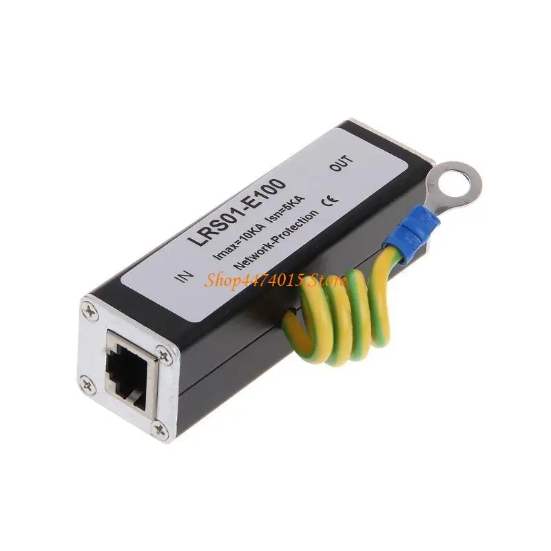 K1AA RJ45 حامي زيادة للحماية لبرقات البرق لمدة 10/100 متر Ethernet