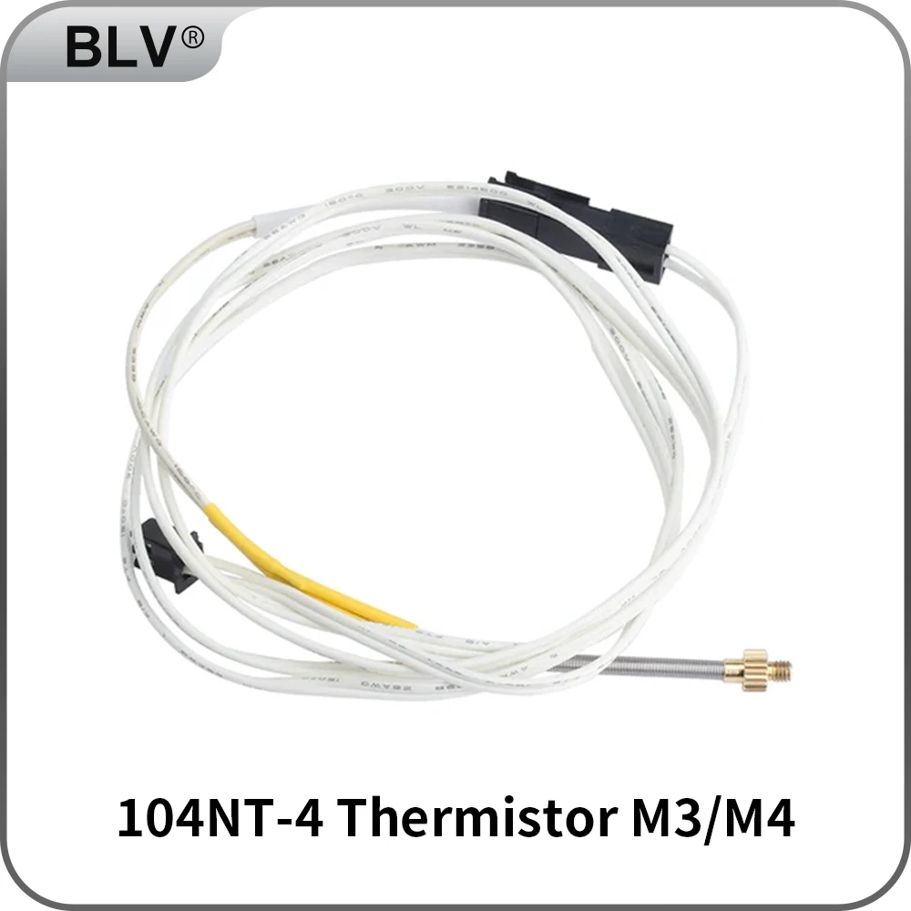 

BLV® 104GT-2 104NT-4-R025H42G Thermistor M3/M4 280℃ 3D Printer Accessories Screw Temperature Sensor