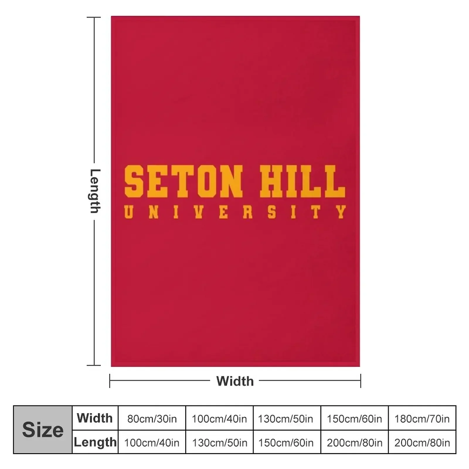 Seton hill university Throw Blanket Giant Sofa For Baby Luxury Thicken Single Blankets