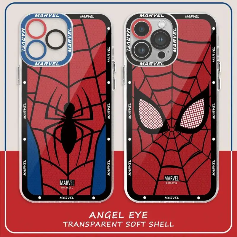 เคสโทรศัพท์ Marvel Spiderman สำหรับ motolora Moto EDGE 40 5G G32 G71 G52 G22 G72 G73เคส TPU ใส