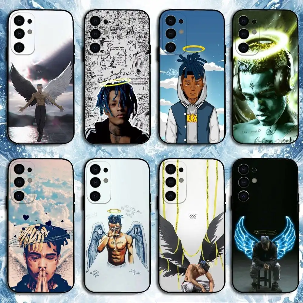 

Rapper X-XXXTentacion Phone Case For Samsung S25,S24,S23,S22,S21,S20,Plus,Fe,Lite,Others Black Cover